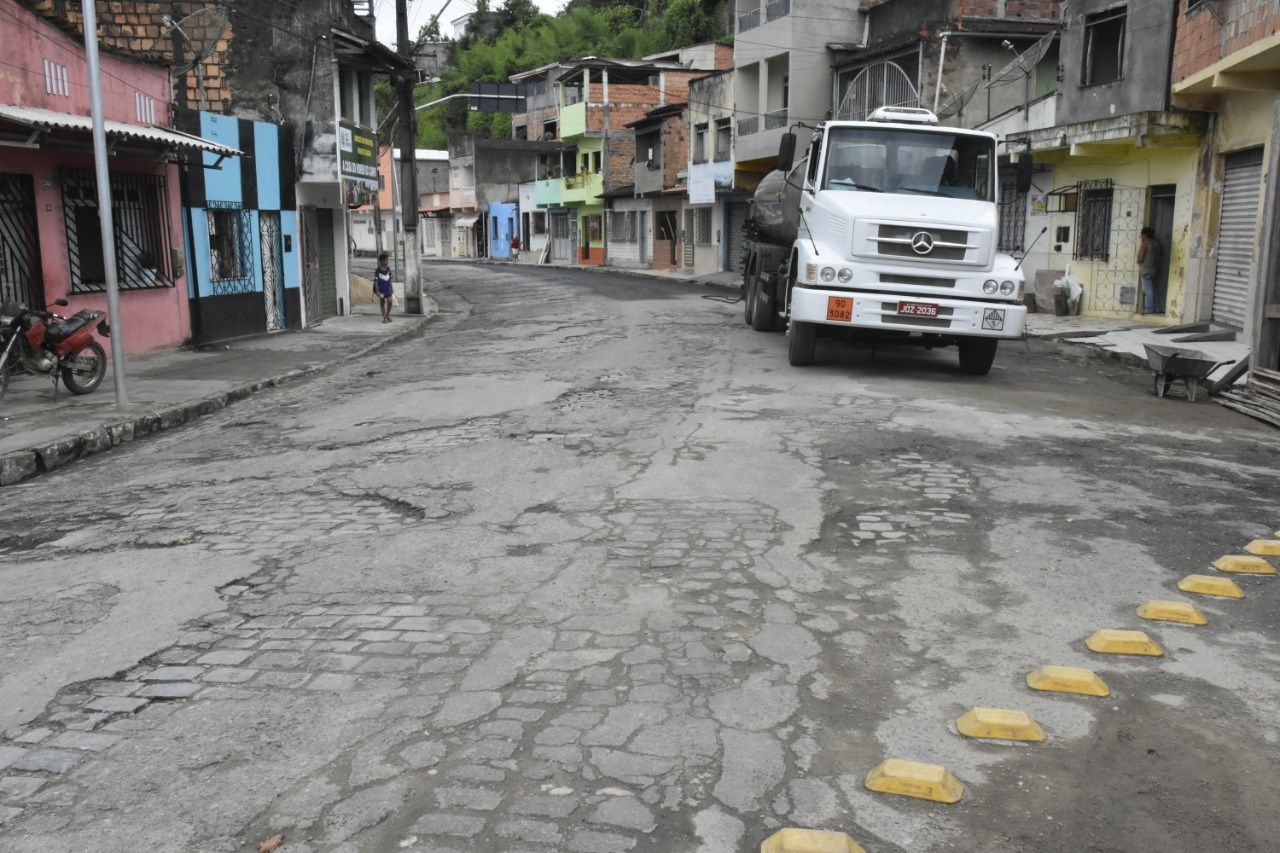 Camacã: Recapeamento começa a chegar na cidade